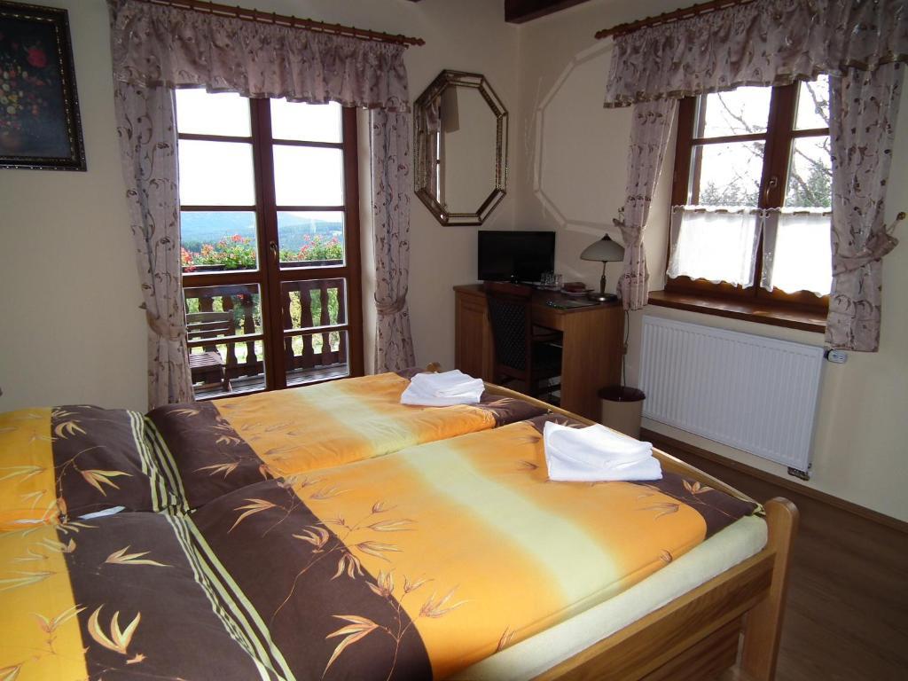 Hotel Alpska Vyhlidka Kvilda Zimmer foto
